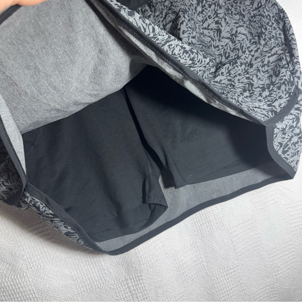 Adidas Golf Range Wear‎ Fashion Skort Women's Skirt XL Stretch Gray Black NWT - Picture 2 of 6